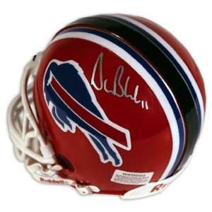 Drew Bledsoe Buffalo Bills Autographed Riddell Mini Helmet