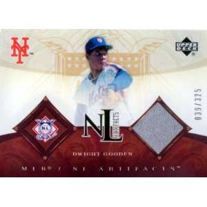 Dwight Gooden 2005 Upper Deck NL Artifacts Jersey Card #NL DG