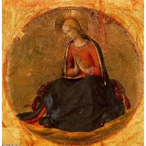 FRAMED oil paintings   Fra Angelico   24 x 24 inches   Virgen de la 