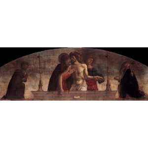 FRAMED oil paintings   Giovanni Bellini   24 x 8 inches 