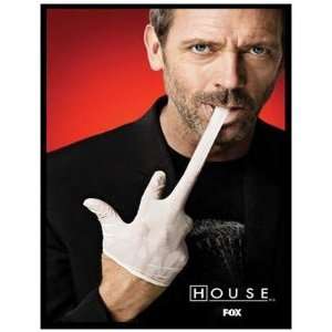    Magnet (Large) HOUSE (Hugh Laurie) Middle Finger 