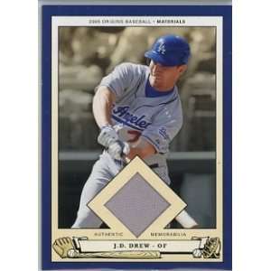  J.D. Drew Los Angeles Dodgers 2005 Origins Materials 