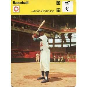 Jackie Robinson 1977 Sportscaster Card