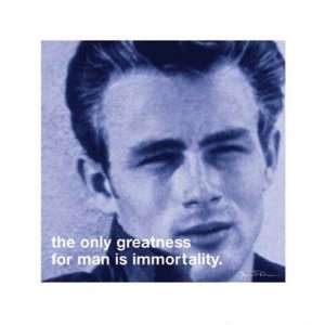 James Dean   iPhilosophy   Immortality PREMIUM GRADE Rolled CANVAS Art 
