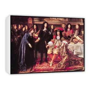  Jean Baptiste Colbert (1619 83) Presenting   Canvas 