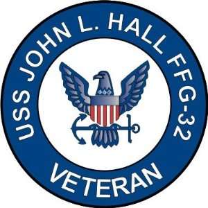  US Navy USS John L. Hall FFG 32 Ship Veteran Decal Sticker 