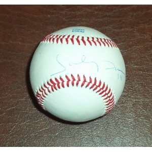 Johnny Damon   Autographed MLB Baseball