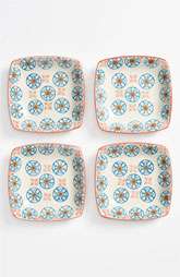 Couleur Nature Blue dChine Square Appetizer Dishes (Set of 4) $34 