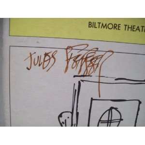 Feiffer, Jules Playbill Signed Autograph Knock Knock 1976