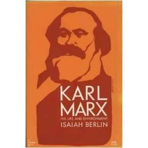 Karl Marx His Life and Environment [Paperback]