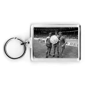 Kenny Dalglish Alan Hansen and Graeme Souness   Acrylic Keyring 