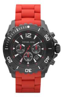 Michael Kors Drake Silicone Bracelet Watch  