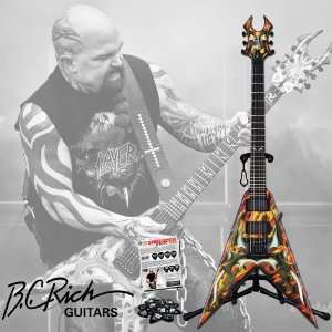 B.C. Rich Kerry King Signature V G2 with Flame Graphic 