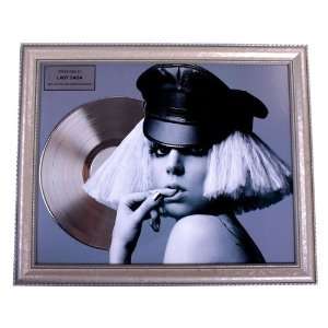 Lady Gaga Infuential Recognition Platinum Record Award non Riaa
