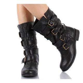 Lara Croft Tomb Raider Buckled Biker Equestrian Boots