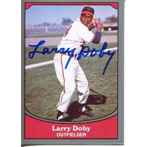 Larry Doby Autographed / Signed 1990 Pacific Card