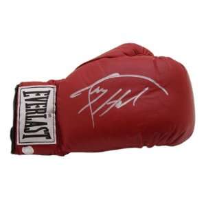 Holmes, Larry Auto (everlast) (silver) Boxing Glove