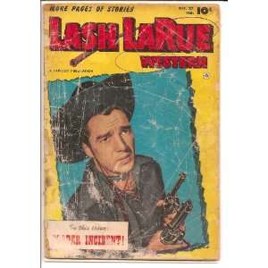 Lash LaRue Western # 37, 1.5 FR/GD