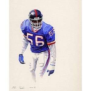 Lawrence Taylor New York Giants Print by Ben Teeter