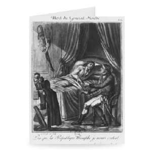 Death of General Louis Lazare Hoche on 19th   Greeting Card (Pack of 