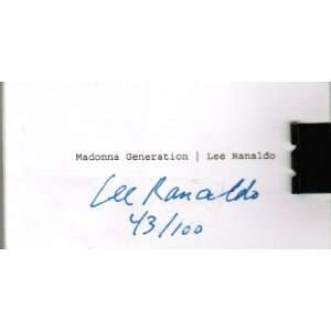 Madonna Generation Lee Ranaldo  Books