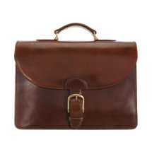 SADDLERS UNION Three Gusset Briefcase