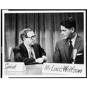  Mr Louis Wolfson,Lawrence Spivak,Meet,Press,television 