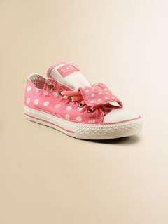 Converse   Girls Chuck Taylor All Star Lace Up Polka Dot Sneakers 