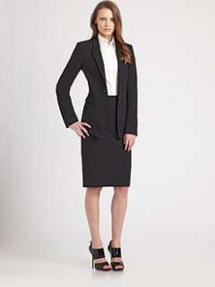 BOSS Black   Two Button Closure Stretch Jacket