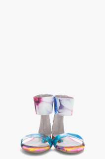 Jil Sander Floral Ankle Cuff Sandals for women  