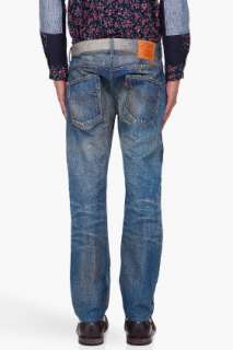 Junya Watanabe Graphic Printed Levis Jeans for men  