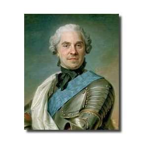  Portrait Of Maurice 16961750 Comte De Saxe Giclee Print 