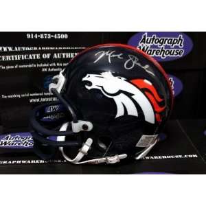 Mike Shanahan Autographed Mini Helmet