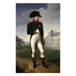 Napoleon Bonaparte, Emperor of France, at Malmaison, 1804 Stretched 