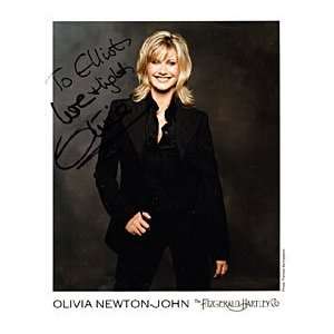  Olivia Newton John Autographed / Signed Grease Celebrity 