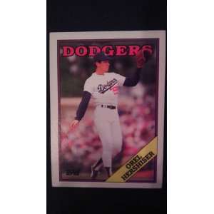 Orel Hershiser 1988 Topps MLB Card #40