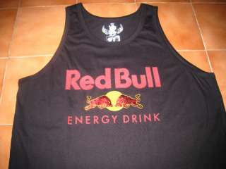 Red Bull Energy Drink Singlet Vest Tank Top Shirt M  