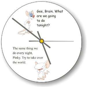 Pinky and the Brain Wall Clock 
