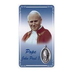 Pope John Paul II Beatification memorial medal card