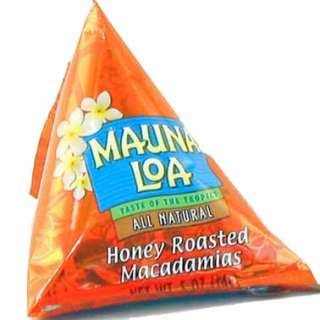 mauna loa honey roasted macadamias 6 24 1 2 oz triangle packs