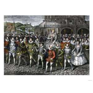  Visit of Queen Elizabeth I to Blackfriars, 15 June, 1600 