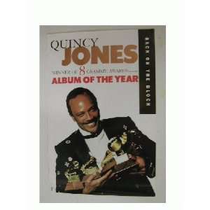 Quincy Jones Promo Poster