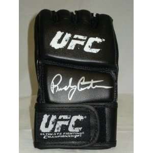 RANDY COUTURE Autographed UFC MMA Glove PSA Graded 10   Sports 