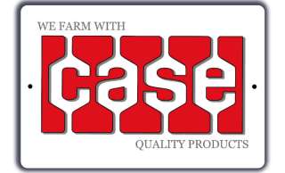 CASE farm equipment wall sign  