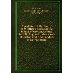   in New England Robert C. (Robert Charles), 1834 1905 Winthrop Books