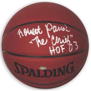 Robert Parish Chief Celtics Autographed Basketball  