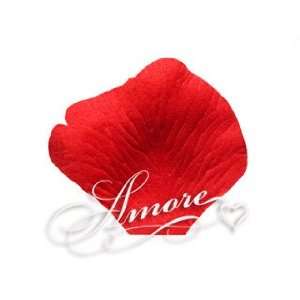  2000 Silk Rose Petals Ruby Red
