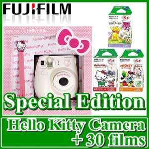 INSTAX MINI POLAROID HELLO KITTY CAMERA 7s + 30 films  