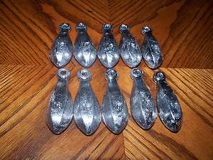 16 oz bank fishing sinkers  10 PACK  