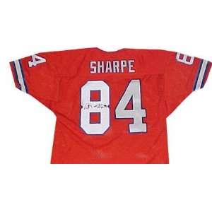 Shannon Sharpe Signed Ball   Jersey